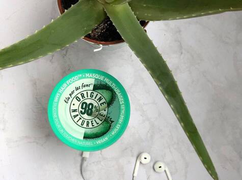 Fructis Hair Food Aloe Vera, Masque Hydratant